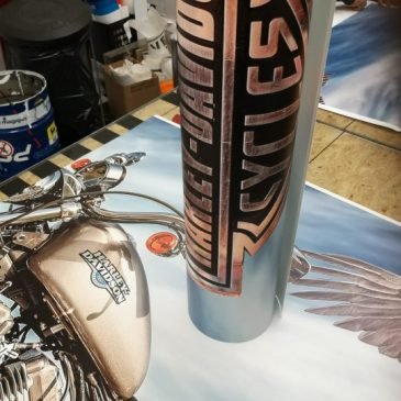 Papier paint HARLEY DAVIDSON