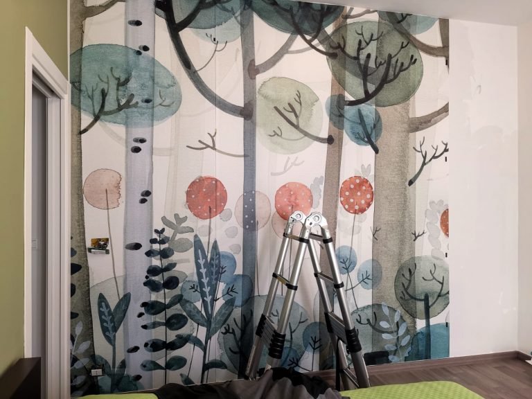 papier peint dans la forêt – ZANOTTO