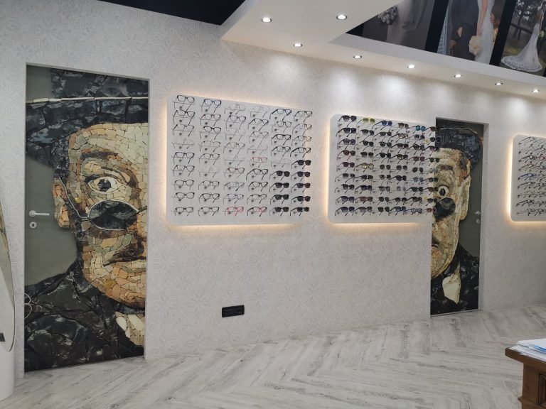Papier peint pour opticien
