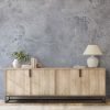 papier peint deco! industrial effetto calce azzurra